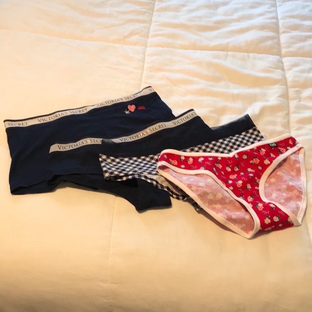 4 Victoria Secret panties, New without tags